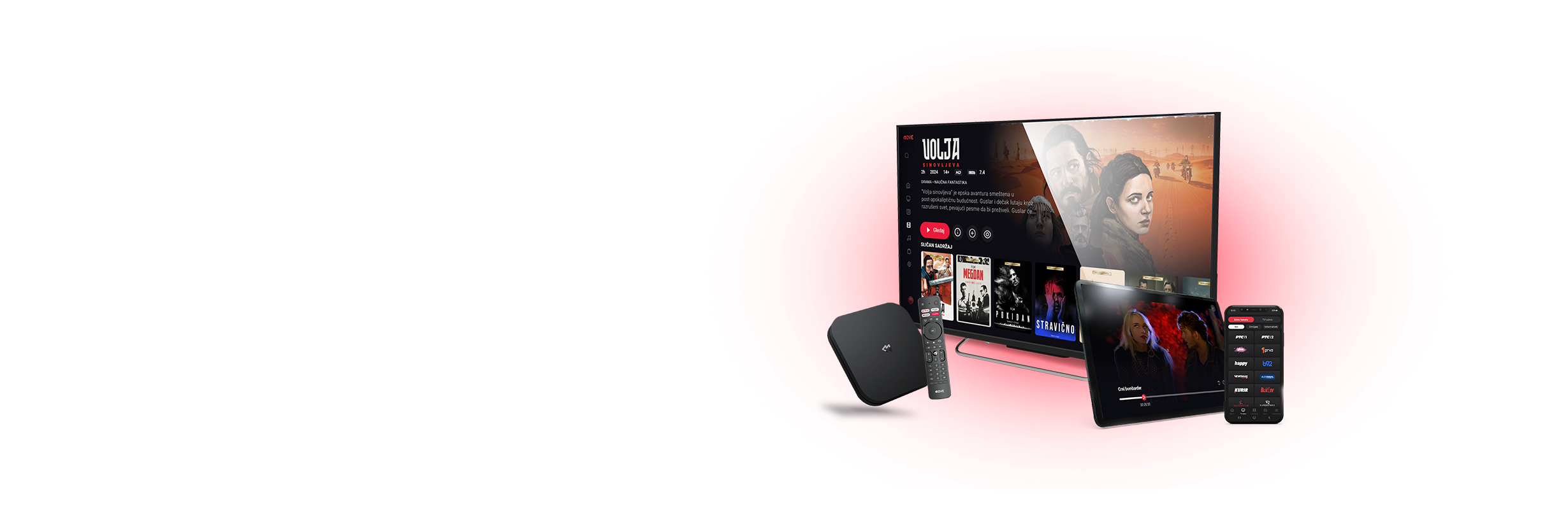 Enjoy top TV experience